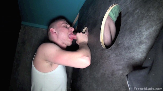 French Lads | Sneaker Sniffing Niko Rekin at the Gloryhole