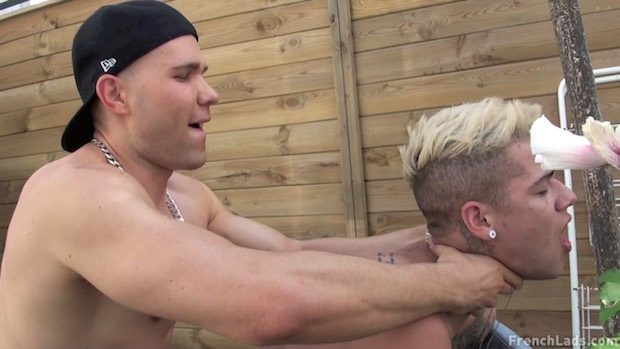 French Lads | Voyeur Sneaks Up On The Neighbors (Jordan Fox & Mickey Taylor)