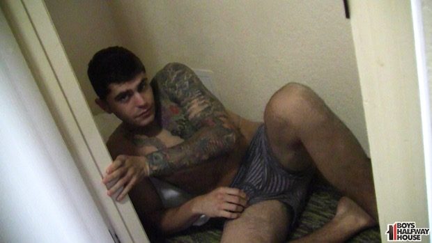 Boys Halfway House | Danny Luca: Bareback Resident Sperm Bucket