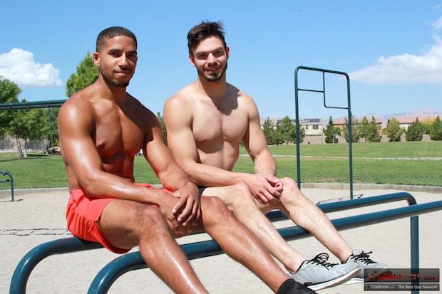 Men POV | Freeballin' in the Park (Mike Maverick & Jason Maddox)