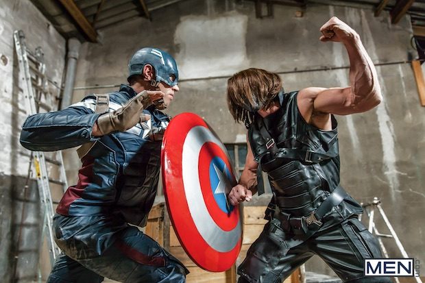 Men.com | Captain America - A Gay XXX Parody (Alex Mecum & Paddy O'Brian)