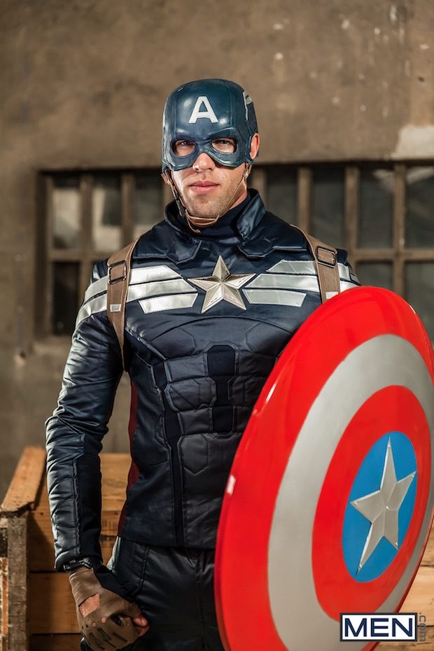 Men.com | Captain America - A Gay XXX Parody (Alex Mecum & Paddy O'Brian)