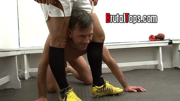 Brutal Tops | Master Shane - "Faggot, get down on your knees and lick my feet clean!"