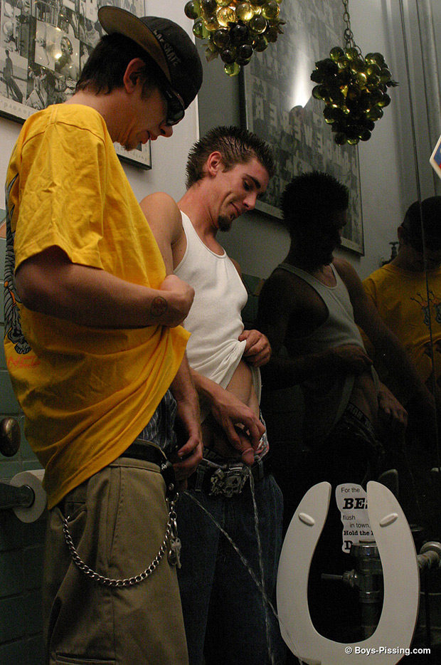 Boys Pissing | Ian Madrox and Evan Heinze