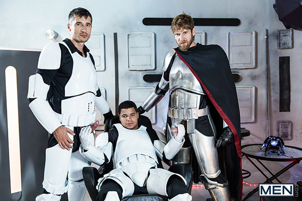 Men.com | Star Wars 6 (Colby Keller, Jay Roberts, and Kaden Alexander)