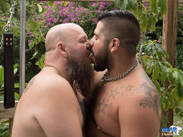 Bear Films | Outdoor Bear Fucking (Lanz Adams, WolfCub, and Doug E Behr)