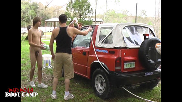 Bad Boys Bootcamp | Bootcamp Bonus | Boys Getting Wet!!!