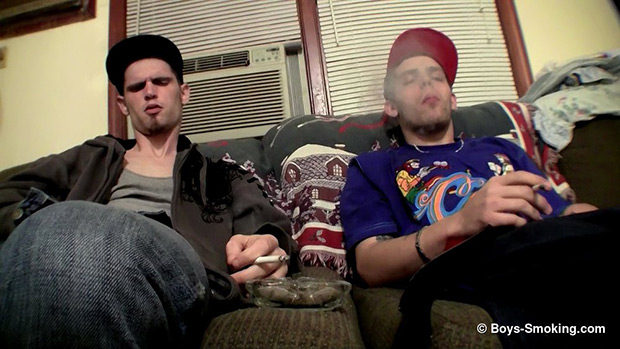 Boys Smoking | Drac and Nolan