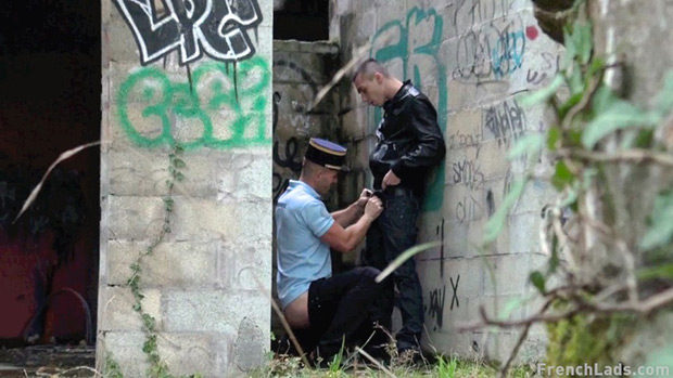 French Lads | French Gendarme Takes A Rough Fuck (Kevin Sportswear & Jimy Fix)