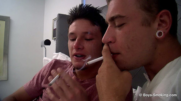 Boys Smoking | Damon Archer and Alex Greene
