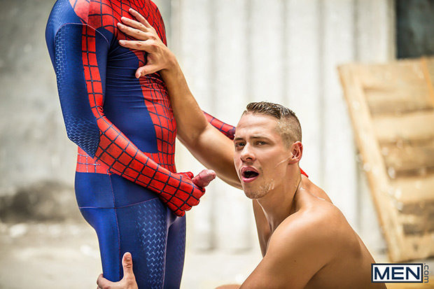 Men.com | Spider-Man – A Gay XXX Parody, Pt. 2 (Will Braun & Aston Springs)