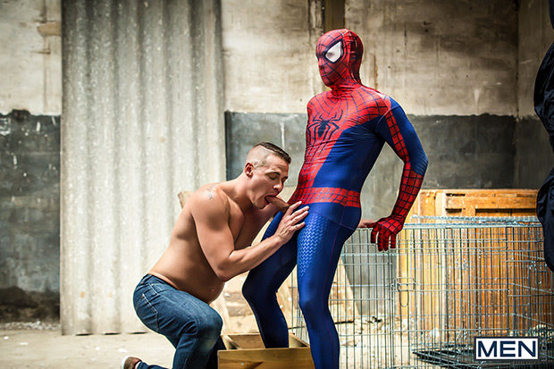 Men.com | Spider-Man – A Gay XXX Parody, Pt. 2 (Will Braun & Aston Springs)