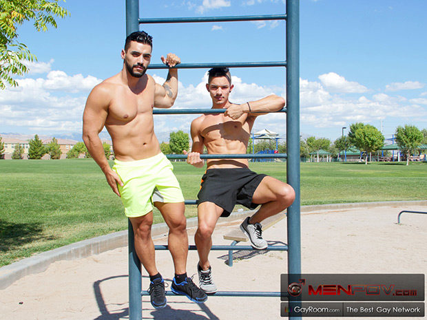 Men POV | Workout Buds (Arad Winwin & Ethan Slade)