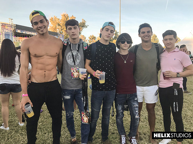 Helix Studios | Vegas Pride Afterparty (Joey Mills, Cole Claire, Cameron Parks, and Ashton Summers)