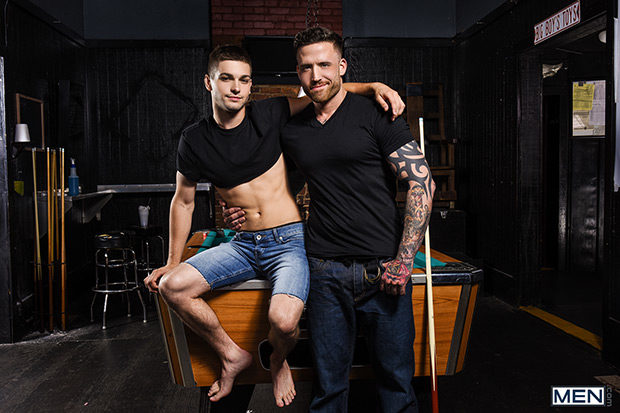 Men.com | Pool Dick (Jordan Levine & Johnny Rapid)