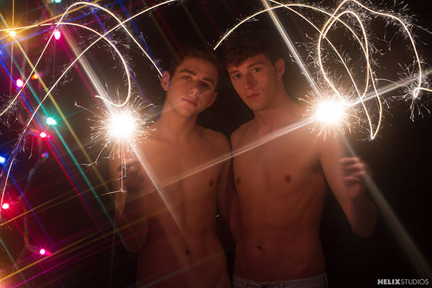 Helix Studios | Holiday Photoshoot (Joey Mills & Cameron Parks)