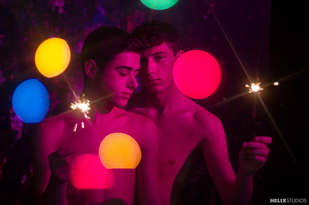 Helix Studios | Holiday Photoshoot (Joey Mills & Cameron Parks)