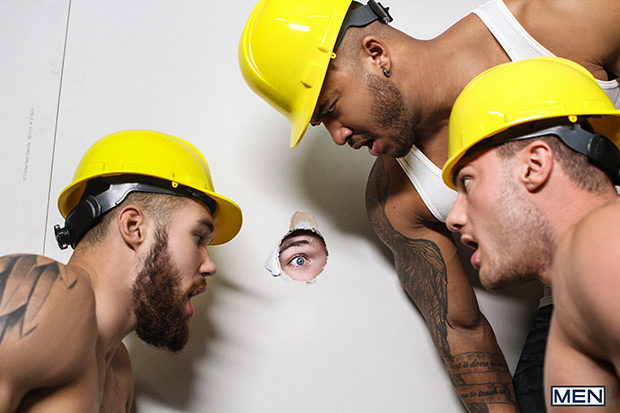 Men.com | Men At Work (Jason Vario, William Seed, Morgan Blake, Thyle Knoxx, and Joey Mentana)