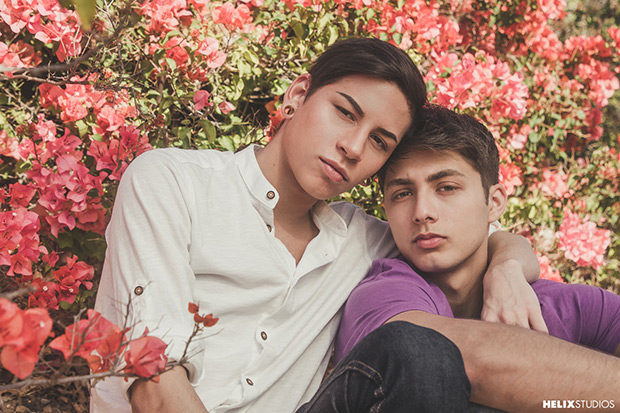 Helix Studios | Valentines Photoshoot (Aiden Garcia & Angel Rivera)