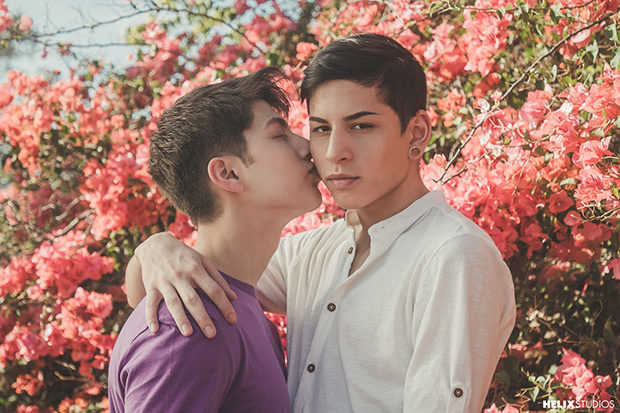 Helix Studios | Valentines Photoshoot (Aiden Garcia & Angel Rivera)