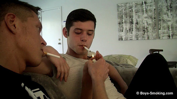Boys Smoking | Ryan Connors and Chase Young