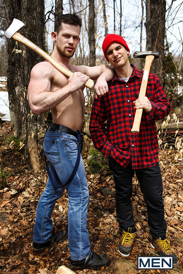 Men.com | Lumbersexuals, Pt. 1 (Pierre Fitch & Kurtis Wolfe)