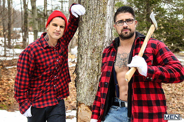 Men.com | Lumbersexuals, Pt. 2 (Ryan Bones & Pierre Fitch)