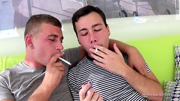 Boys Smoking | Alex Greene and Blake Stone
