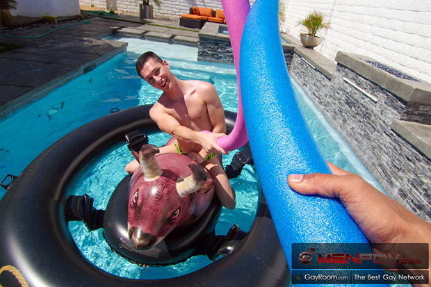 Men POV | Wet 'n Wild Bull Ride (Tristan Hunter & Ricky Daniels)