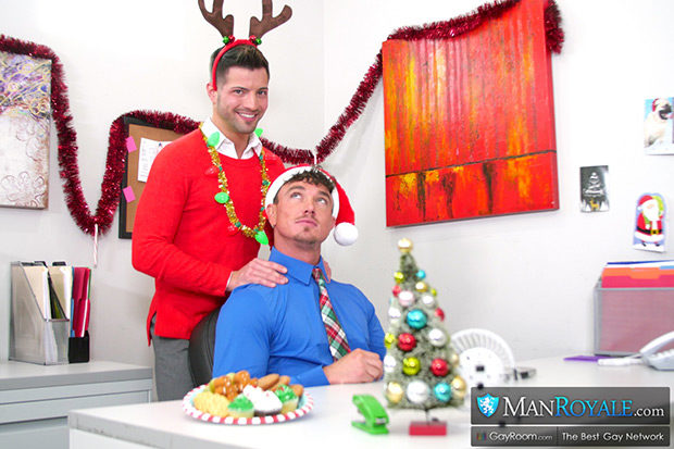 Man Royale | Office Christmas Party Fuck (Cade Maddox & Casey Everett)