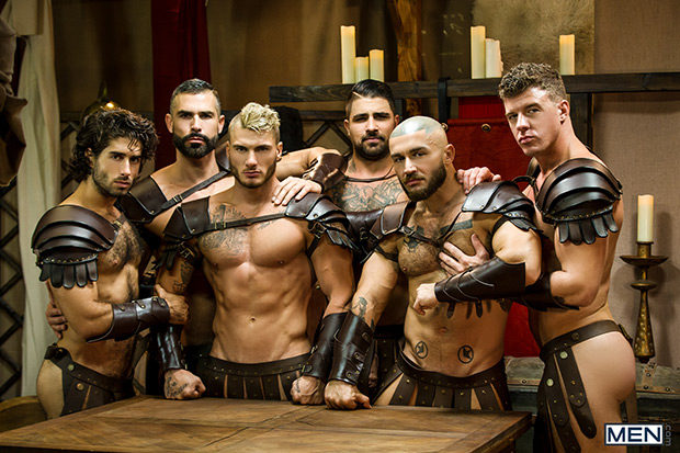 Men.com | Sacred Band Of Thebes, Pt. 4 (William Seed, Diego Sans, D.O., François Sagat, Ryan Bones, and JJ Knight)