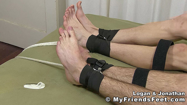 My Friends' Feet | Logan and Jonathan Tickled Together
