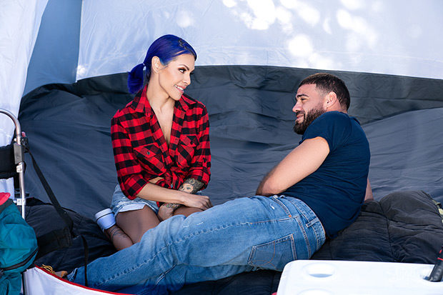 TransAngels | Pitching A Tent (Ricky Larkin & TS Foxxy)