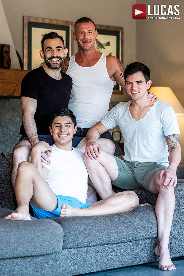 Lucas Entertainment | Logan Rogue, Max Arion, Ken Summers, and Dakota Payne