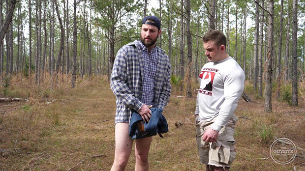 The Guy Site | Eli: Bare Ass Embarrassed In The Woods