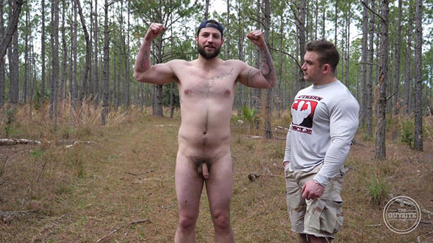 The Guy Site | Eli: Bare Ass Embarrassed In The Woods