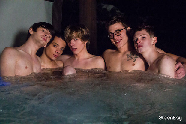 8teenBoy | Winter Break: Keeping Warm (Blake Mitchell, Trevor Harris, Jamie Ray, Caleb Gray, Julian Bell, Milo Harper, Taylor Coleman, and Riley Finch)