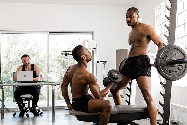 Noir Male | Working Out A Deal (Miller Axton, Adonis Couverture, and Colby Tucker)