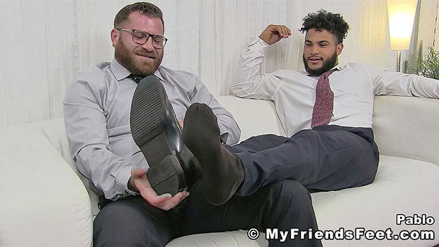 My Friends' Feet | Riley Mitchel Worships Pablo's Feet