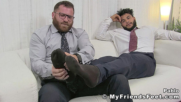 My Friends' Feet | Riley Mitchel Worships Pablo's Feet