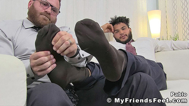 My Friends' Feet | Riley Mitchel Worships Pablo's Feet