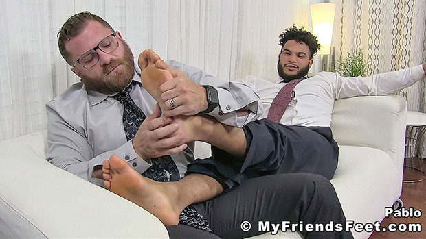 My Friends' Feet | Riley Mitchel Worships Pablo's Feet