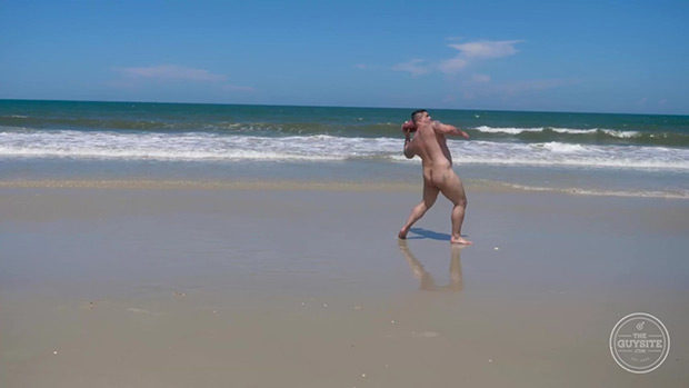 The Guy Site | Naked Football Players At The Beach