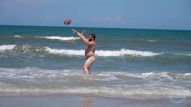 The Guy Site | Naked Football Players At The Beach