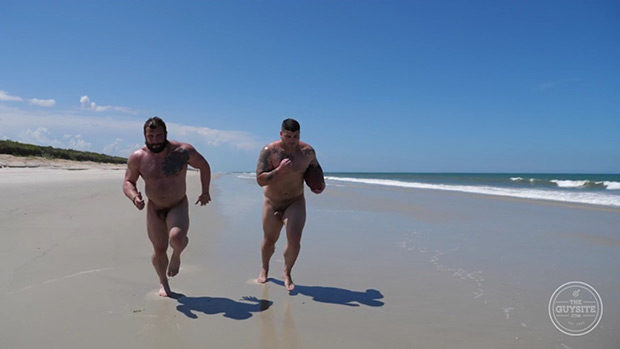 The Guy Site | Naked Football Players At The Beach