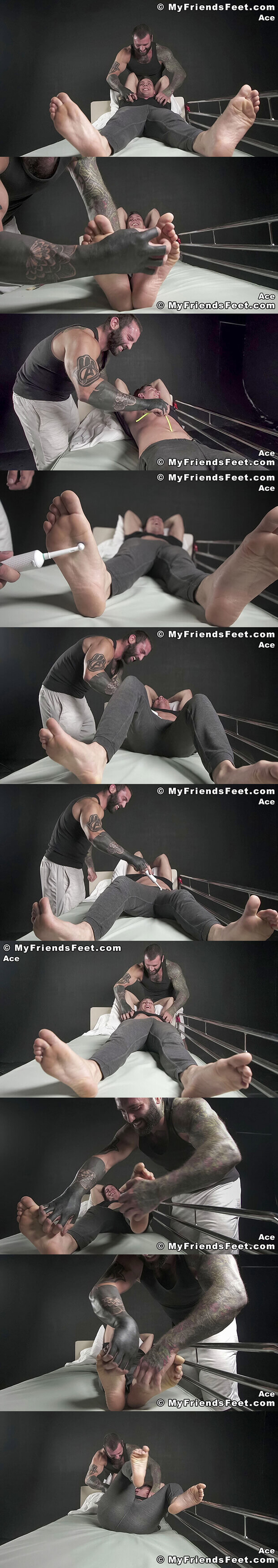 My Friends' Feet | Ace's Tickling Audition (Markus Kage & Ace Quinn)