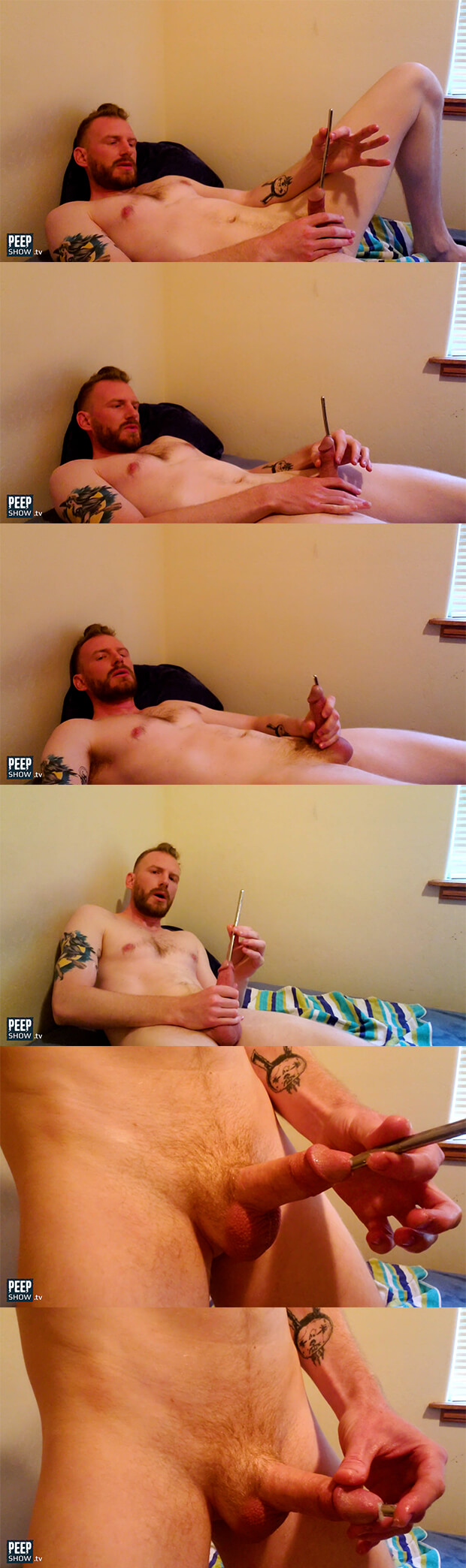 Peepshow.tv | James Tieder: Sounding Jerk-Off