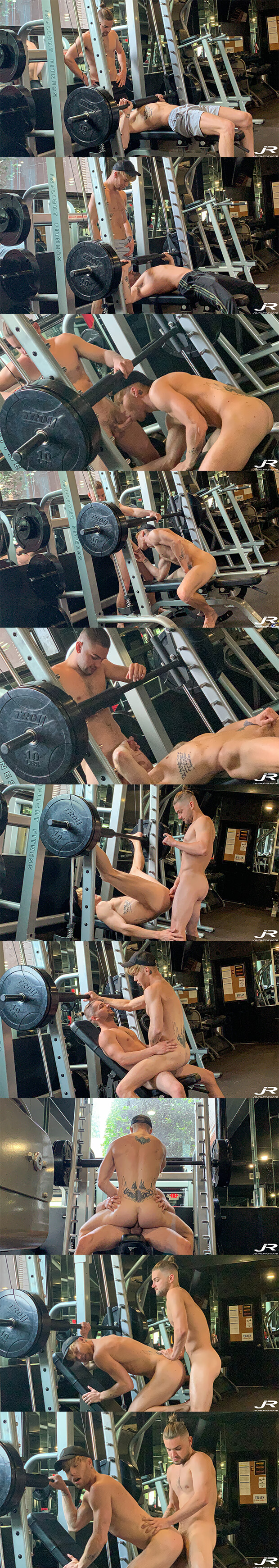 JohnnyRapid.com | Getting It In At The Gym (Johnny Rapid & Devyn Pauly)