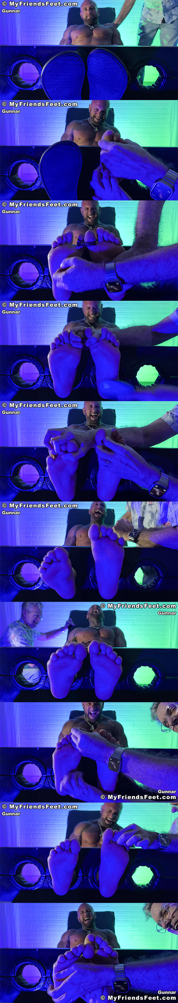 My Friends' Feet | Gunnar Stone Tickled